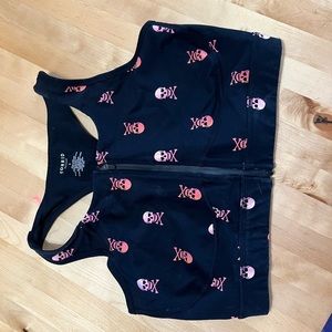 Torrid Active Size 1 Betsey Johnson Sports Bra